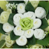 baby shower bouquet gateau de couches vert