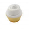 Cupcake de couche : blanc babyshower