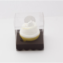 Cupcake de couche : blanc babyshower