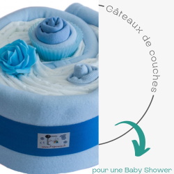 La meilleure idée cadeau pour un shower de bébé – Cakä - Le gâteau de  couches